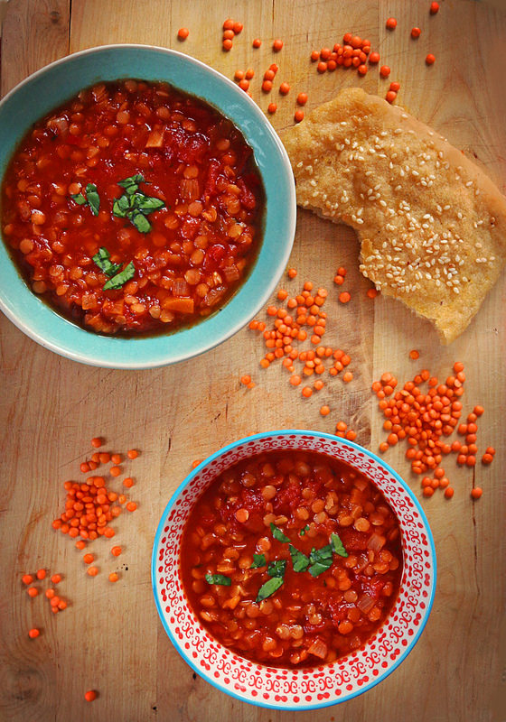 red lentil soup