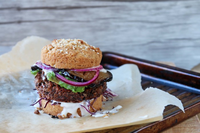 Black bean burger