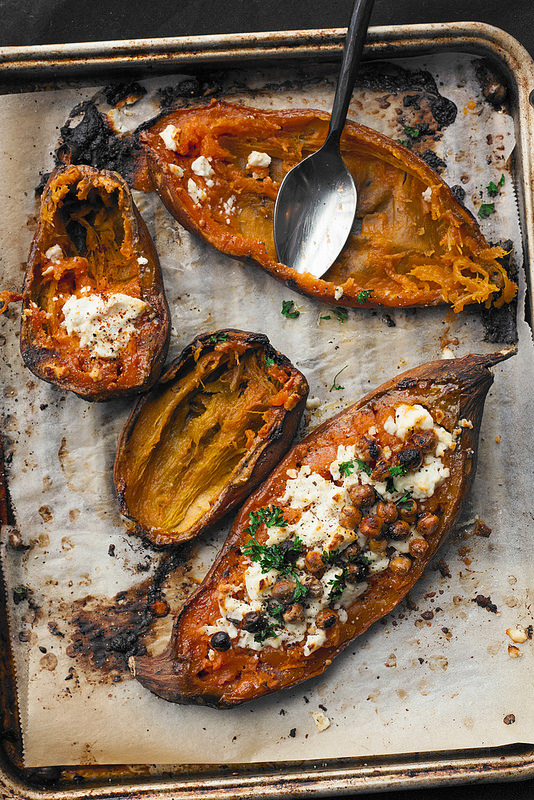 Vegetarian Lasagna - Made of Sweet potato and Eggplant