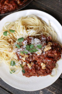 vegetarian bolognese